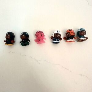 Teenymates NFL mini figures lot of 6 football Teenymates
